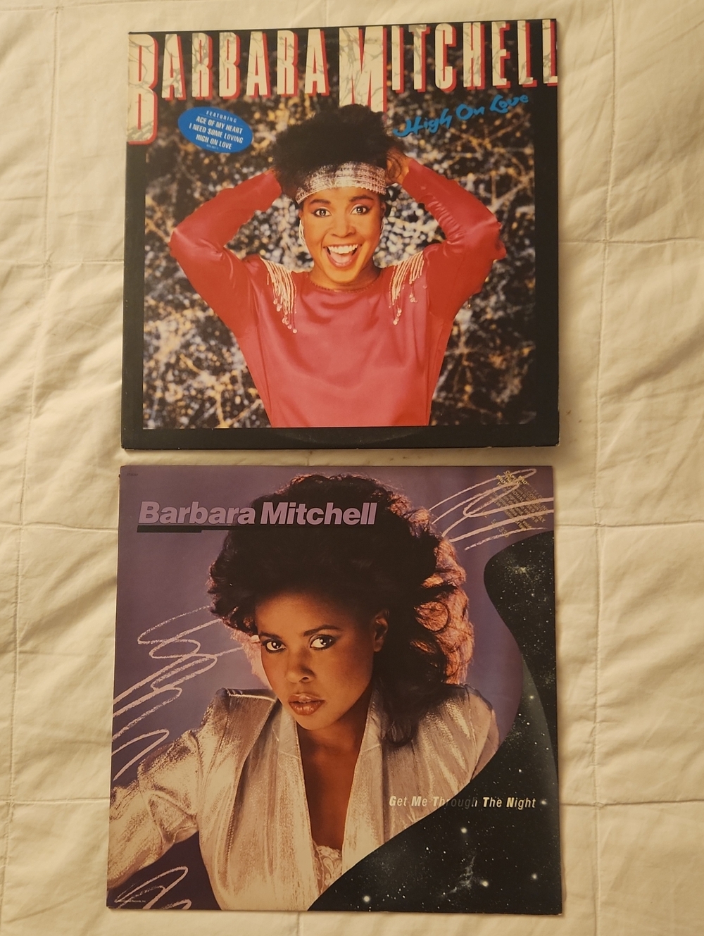 Barbara Mitchell 2 Vintage Vinyl LPs -- DJ COPY NEVER PLAYED! SECRET STASH